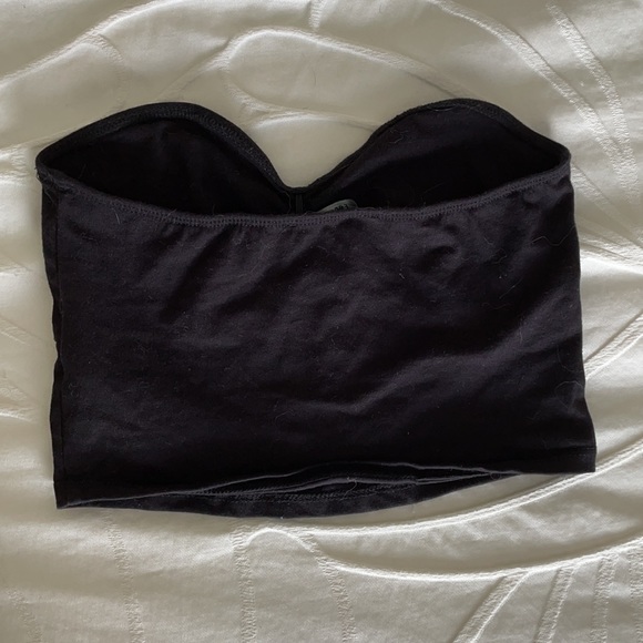 ✨3 for $20✨ FOREVER 21 Black Tube Top - Picture 2 of 2